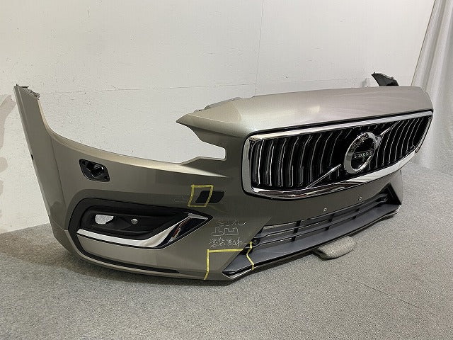 V60 ZB 純正 フロント バンパー 31690589 ペブルグレーメタリック 727 ボルボ(147481)