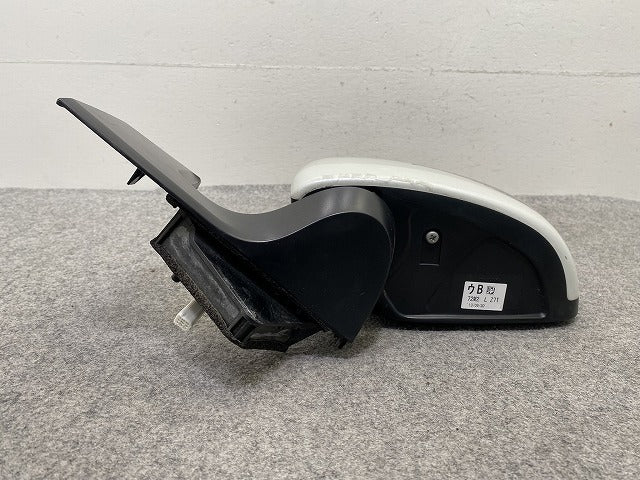 ワゴンR FZ/MH44S 純正 左 ドアミラー 7線 ウインカー付 ishizaki 72M2/W0900 パールホワイト Z7T スズキ(147504)