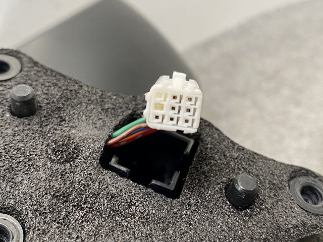 ワゴンR FZ/MH44S 純正 左 ドアミラー 7線 ウインカー付 ishizaki 72M2/W0900 パールホワイト Z7T スズキ(147504)