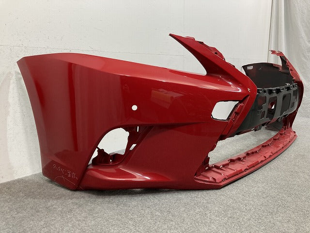 CT CT200h/ZWA10 純正 後期 フロント バンパー 52119-76250 マダーレッド 3T2 レクサス(147535)