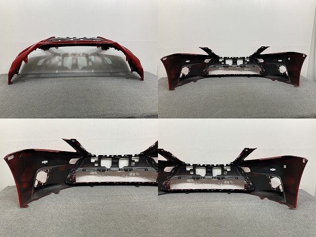 CT CT200h/ZWA10 純正 後期 フロント バンパー 52119-76250 マダーレッド 3T2 レクサス(147535)