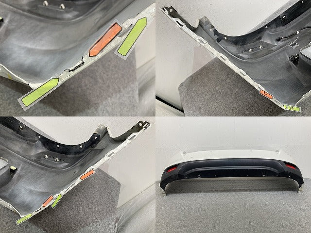 インプレッサ/スポーツ GT2/GT3/GT6/GT7 純正 リア バンパー リフレクター付 57704FL230 クリスタルホワイトパール K1X スバル(147543)