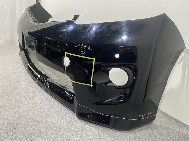 アルファード 20系/ANH20W/ANH25W/GGH20W/GGH25W 純正 前期 フロント バンパー 52119-58200/20 ブラック 202 トヨタ(147544)