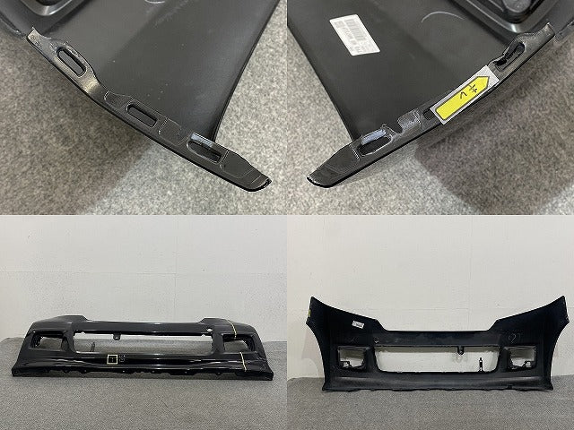 N-BOX/NBOX Nボックス カスタム/JF1/JF2 純正 フロント バンパー 71100-TY0-N000 クリスタルブラックパール NH731P ホンダ(147549)