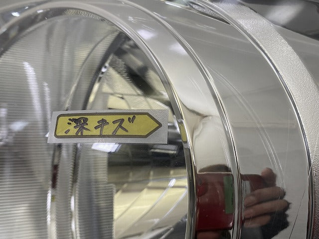 ムーヴ キャンバス/キャンパス LA800S/LA810S 純正 左 ヘッドライト/ランプ ハロゲン レベライザー 刻印5H KOITO 100-69039(147558)