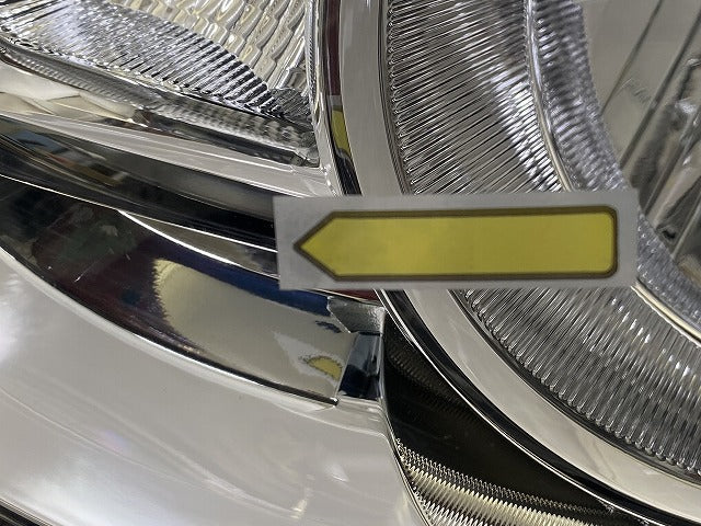 ムーヴ キャンバス/キャンパス LA800S/LA810S 純正 左 ヘッドライト/ランプ ハロゲン レベライザー 刻印5H KOITO 100-69039(147558)