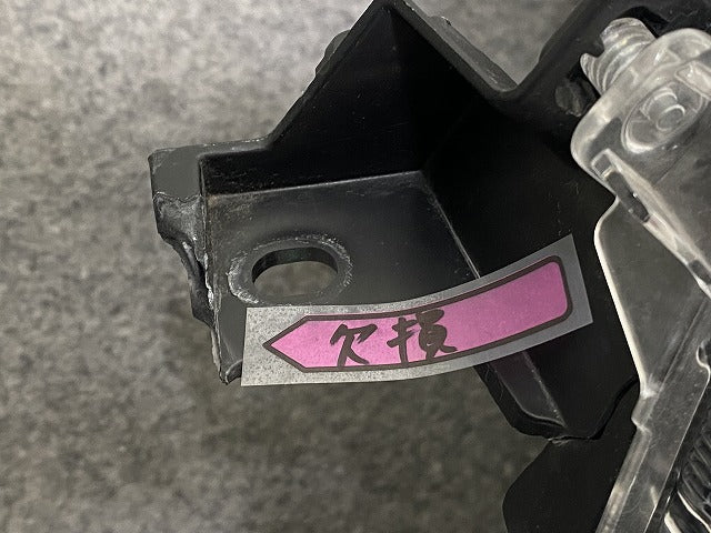 ムーヴ キャンバス/キャンパス LA800S/LA810S 純正 左 ヘッドライト/ランプ ハロゲン レベライザー 刻印5H KOITO 100-69039(147558)