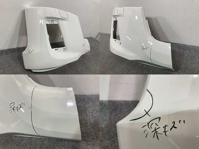 新車取り外し!エルフ/フォワード 純正 フロント バンパー 4/5X CRG/5X CRG/BH/4/5X CRG  ホワイト ソリッド いすゞ(147583)