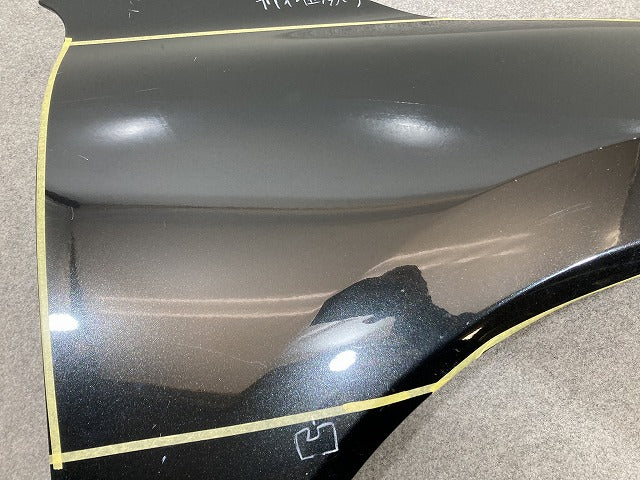ハリアー 80系/MXUA80/MXUA85/AXUH80/AXUH85 PHEV/AXUP85 純正 右 フロント フェンダー プレシャスブラックパール 219 トヨタ(147586)
