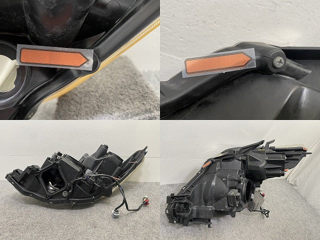 アルファード 20系/ANH20W/ANH25W/GGH20W/GGH25W 純正 右 ヘッドライト/ランプ キセノン HID レベライザー AFS無 刻印1 58-21(147594)