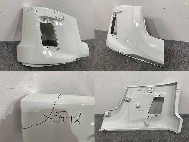 新車取り外し!エルフ/フォワード 純正 フロント バンパー 4/5X CRG/5X CRG/BH/4/5X CRG  ホワイト ソリッド いすゞ(147595)