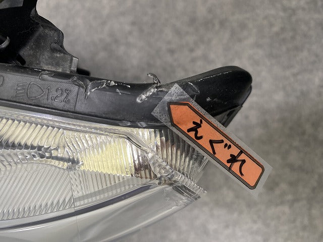 ムーヴ キャンバス/キャンパス LA850S/LA860S 純正 左 ヘッドライト/ランプ ハロゲン レベライザー 刻印NL KOITO 100-6908C(147596)