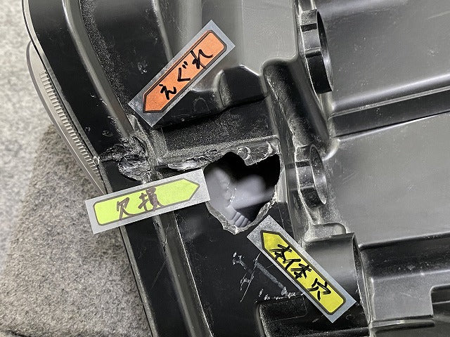 ジャンク!ルークス B44A/B45A/B47A/B48A 純正 前期 右 ヘッドライト/ランプ ハロゲン レベライザー 刻印S KOITO 100-23778 日産(147599)