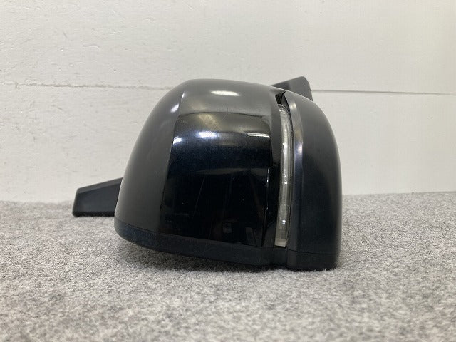 N-BOX/NBOX Nボックス JF3/JF4 純正 右 ドアミラー 7線 ウインカー付 M74/KT25 A クリスタルブラックパール NH731P ホンダ(147663)
