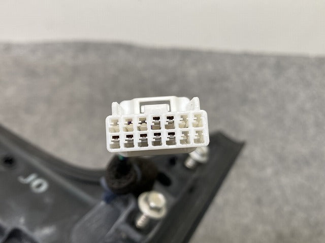 N-BOX/NBOX Nボックス JF3/JF4 純正 右 ドアミラー 7線 ウインカー付 M74/KT25 A クリスタルブラックパール NH731P ホンダ(147663)