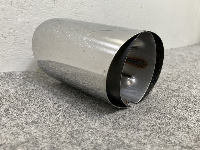 新車取り外し!ハリアー 80系/MXUA80/MXUA85 ハイブリッド/AXUH80/AXUH85 PHEV/AXUP85 純正  マフラーカッター メッキ トヨタ(147671)