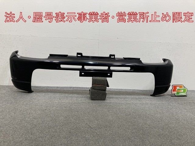 ジムニー JB23W 純正 フロント バンパー 71711-81AA1 ブルーイッシュブラックパール3 ZJ3 スズキ(147679)