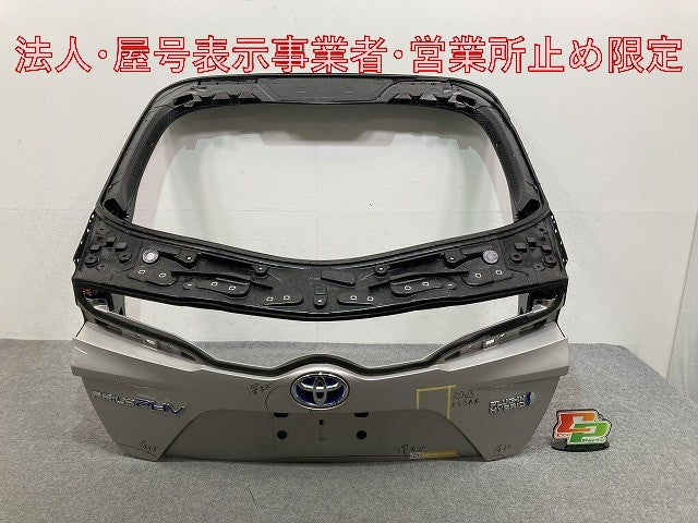 プリウス PHV ZVW52 純正 リアゲート/バックドア/リアハッチ 内張り付 グレーメタリック 1G3 トヨタ(147689)