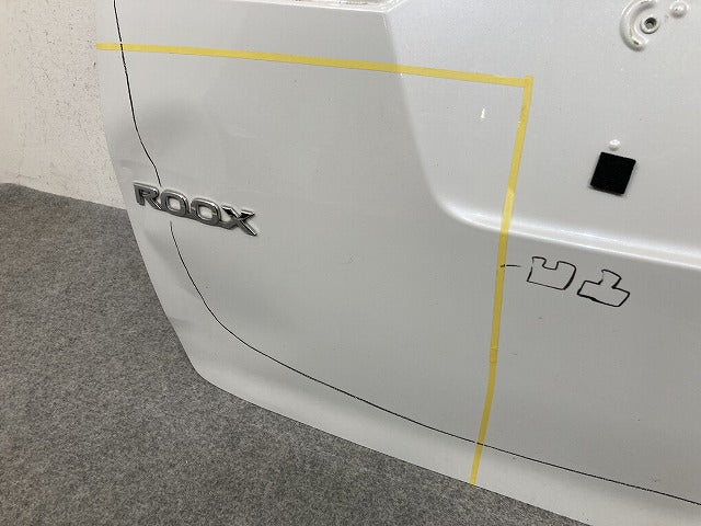 ルークス ハイウェイスター B44A/B45A/B47A/B48A 純正 リアゲート/バックドア/リアハッチ ホワイトパール QBB 日産(147692)