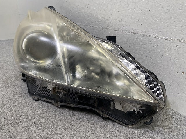 プリウスα/アルファ ZVW40W/ZVW41W 純正 右 ヘッドライト/ランプ ハロゲン レベライザー 刻印2 KOITO 47-41 81130-47280 トヨタ(147697)