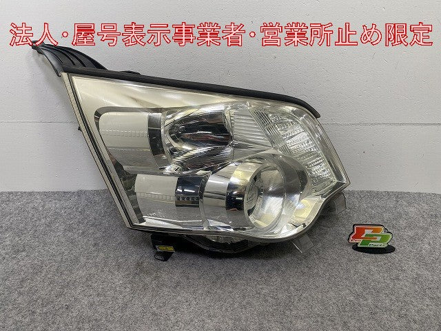 ノア NOAH 70系/ZRR70G/75/ZRR70W/75 純正 後期 右 ヘッドライト キセノン HID AFS無 レベライザー 刻印D 28-222 81145-28E70 (147699)