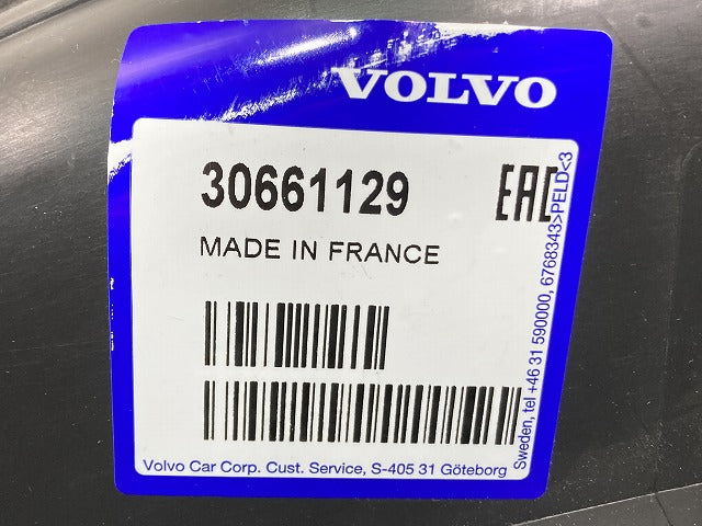 新品!S80 純正 左 リア フェンダー ライナー 30661129 30661129 ブラック ボルボ(147733)