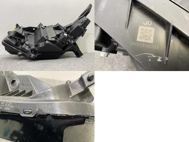 フリード GT1/GT2/GT3/GT4/GT5/GT6/GT7/GT8 純正 右 ヘッドライト/ランプ LED レベライザー 刻印J0 STANLEY W7390 ブラック(147771)