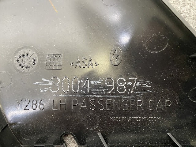 新品!S80 純正 左 ドアミラー カバー 下部 3004-987 V30716502 素地 ボルボ(147790)