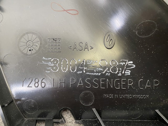 新品!S80 純正 左 ドアミラー カバー 下部 3004-987 V30716502 素地 ボルボ(147792)
