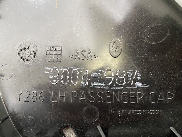 新品!S80 純正 左 ドアミラー カバー 下部 3004-987 V30716502 素地 ボルボ(147793)