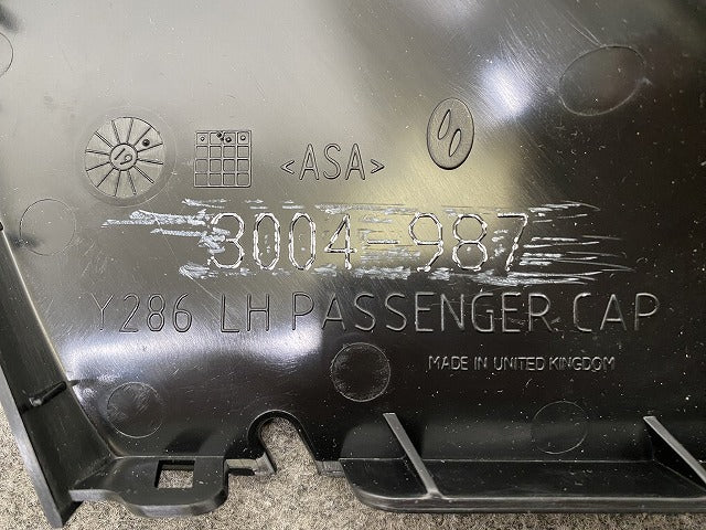 新品!S80 純正 左 ドアミラー カバー 下部 3004-987 V30716502 素地 ボルボ(147794)