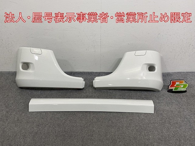 新車取り外し!エルフ 純正 フロント バンパー 5-86712251-0 ホワイト ソリッド いすゞ(147800)