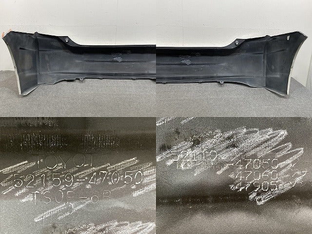 プリウス 30系/ZVW30 純正 リア バンパー 52159-47050 ホワイトパールクリスタルシャイン 070 トヨタ(147830)