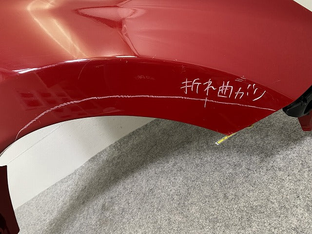 ノート/NOTE E12/NE12 e-POWER/HE12/SNE12 純正 右 フロント フェンダー バーニングレッド AX6 日産(147843)
