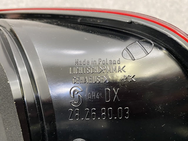 新品!トゥアレグ 7L系 純正 右 テールランプ/ライト/レンズ ハロゲン 刻印DX 28.26.02 7L6945094AA フォルクスワーゲン(147845)