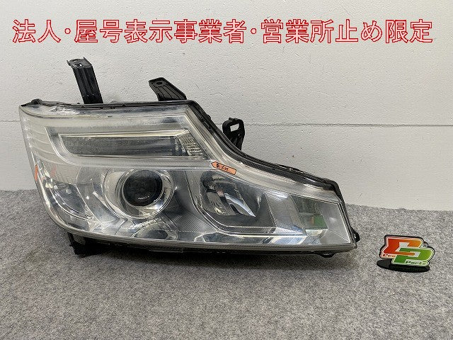 ステップワゴン スパーダ/RK5/RK6 純正 右 ヘッドライト/ランプ キセノン HID AFS無 レベライザー 刻印J2 100-62075 33101-SZW-J21(147865)