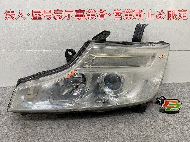 ステップワゴン スパーダ/RK5/RK6 純正 左 ヘッドライト/ランプ キセノン HID AFS無 レベライザー 刻印J2 100-62075 33101-SZW-J21(147868)