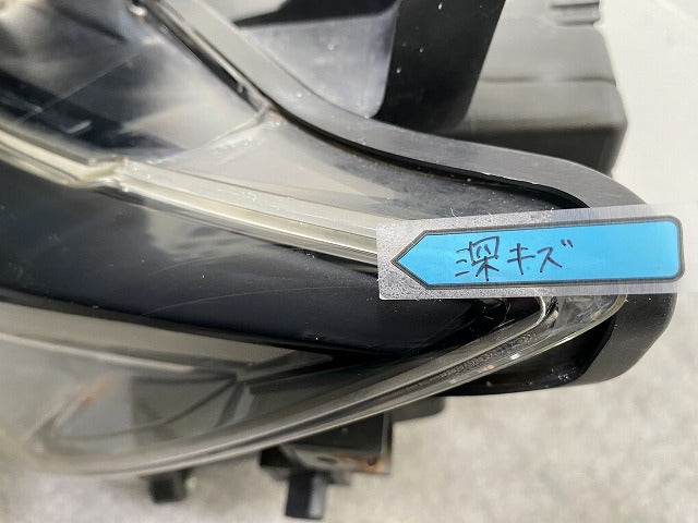 CX-3/CX3 DK/DK5FW/DK5AW 純正 後期 左 ヘッドライト/ランプ LED 刻印ア KOITO 100-65115 D24J 51 040E マツダ(147872)
