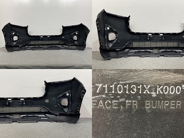 WR-V/WRV DG5 純正 フロント バンパー 7110131X K000 クリスタルブラックパール NH731P ホンダ(147887)