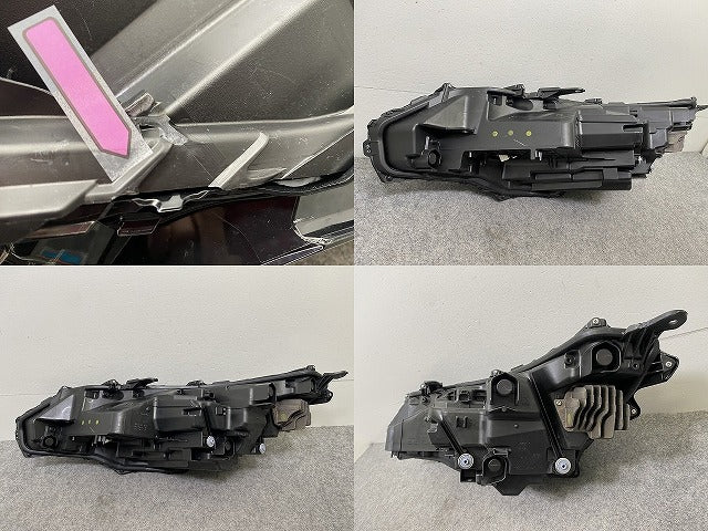 RX 350/TALA10/TALA15 純正 右 ヘッドライト/ランプ LED 刻印V KOITO 48-257 81145-48K31 レクサス(147909)
