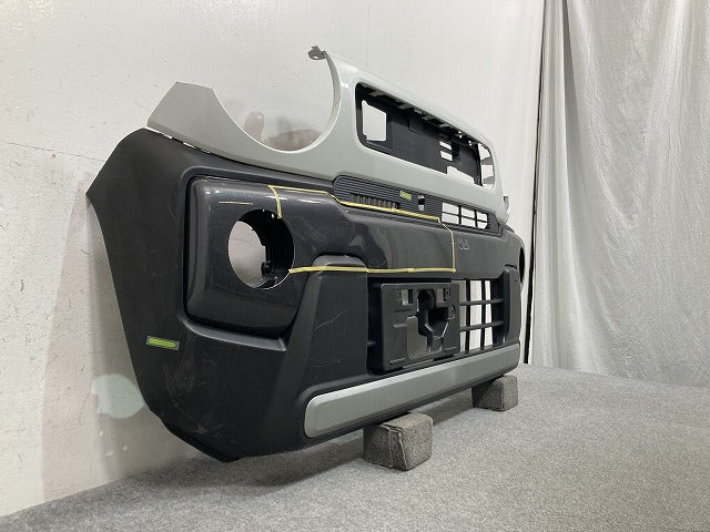 ハスラー MR92S/MR52S 純正 フロント バンパー 71711-59S0 ソフトベージュメタリック ブラック2トーン E7Z スズキ(147911)
