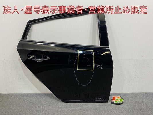 プリウス 50系/ZVW50/ZVW51/ZVW55 純正 右 リア ドア ブラック メタリック トヨタ(147914)