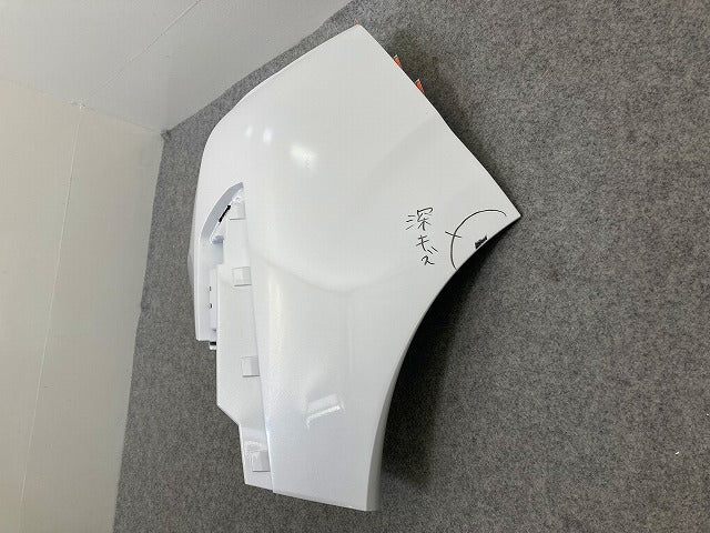 ノート/NOTE FE13/NISMO/ニスモ 純正 後期 右 バンパー コーナー カバー パネル 85016 6XT0H ブリリアントホワイトパール QAB 日産(147919)