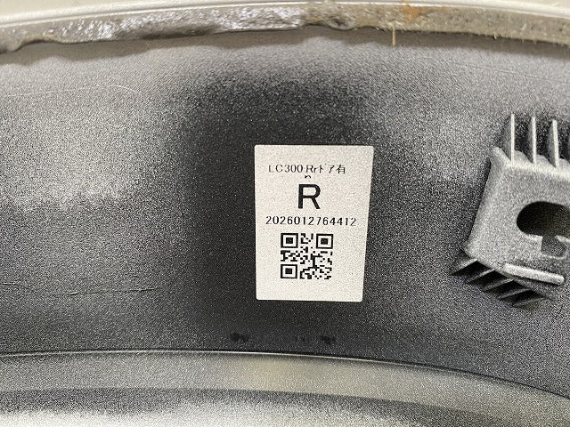 新車取り外し!ランドクルーザー/ランクル FJA300W/VJA300W 純正 右 リア オーバーフェンダー/アーチモール 75077-60060/1/2(147929)