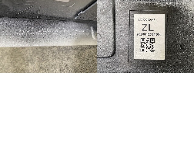 新車取り外し!ランドクルーザー/ランクル FJA300W/VJA300W 純正 左 リア フェンダーアーチモール 75606-60120/1/2(147930)