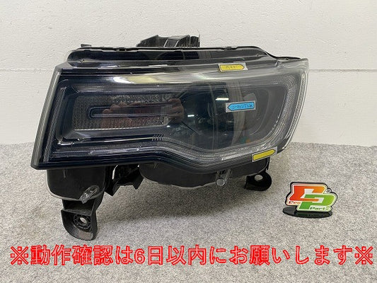 ジープ/グランドチェロキー WK36 純正 後期 左 ヘッドライト/ランプ LED VALEO T77607B クライスラー(147961)