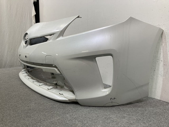 プリウス 30系/ZVW30 純正 フロント バンパー 52119-47340 ホワイトパールクリスタルシャイン 070 トヨタ(147962)