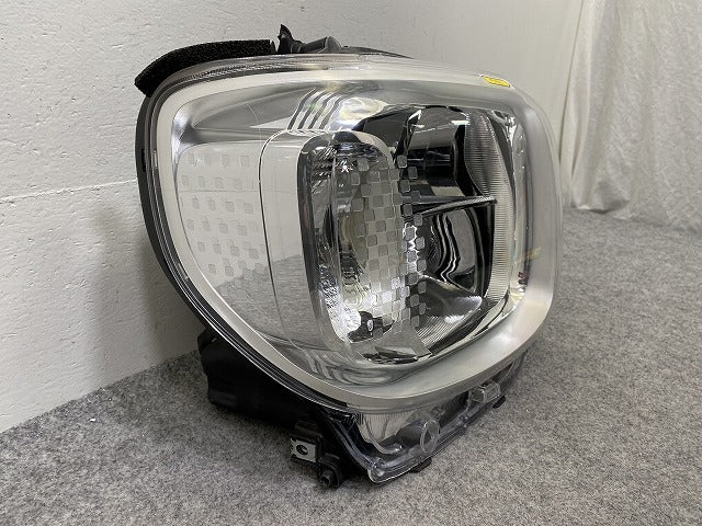 ジャンク!スペーシア MK53S 純正 右 ヘッドライト/ランプ LED レベライザー 刻印DL ICHIKOH 1959 スズキ(147969)