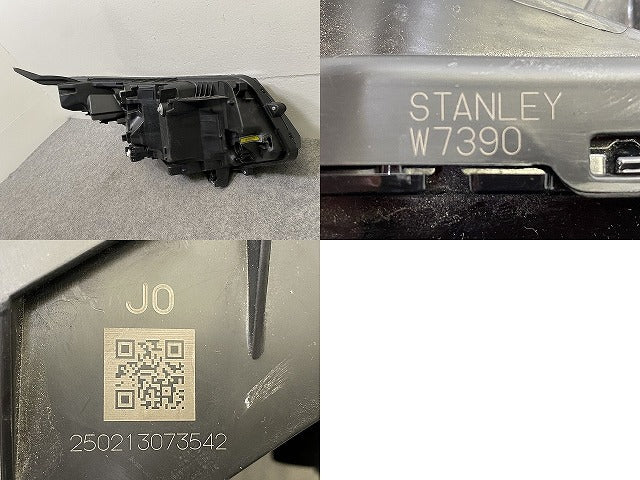 ジャンク!フリード GT1/GT2/GT3/GT4/GT5/GT6/GT7/GT8 純正 左 ヘッドライト/ランプ レベライザーLED 刻印J0 STANLEY W7390 ホンダ(147973)