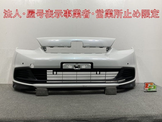 フィット GR1/GR2/GS4/GS6/GR3/GR4 純正 後期 フロント バンパー ロアグリル付 71101-TZA-N000 プラチナホワイトパール NH883P(147975)